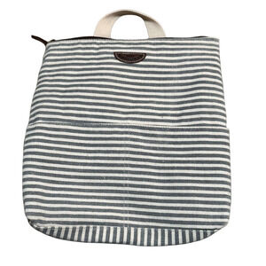 UNIONBAY White & Gray Canvas Bag Book Bag